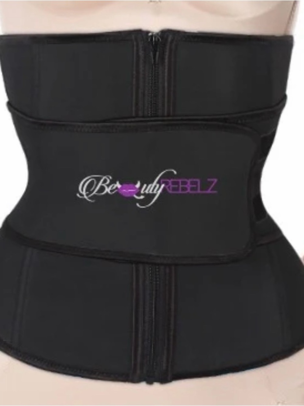 Beauty Rebelz Waist Trainer - XL - Black